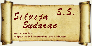 Silvija Sudarac vizit kartica